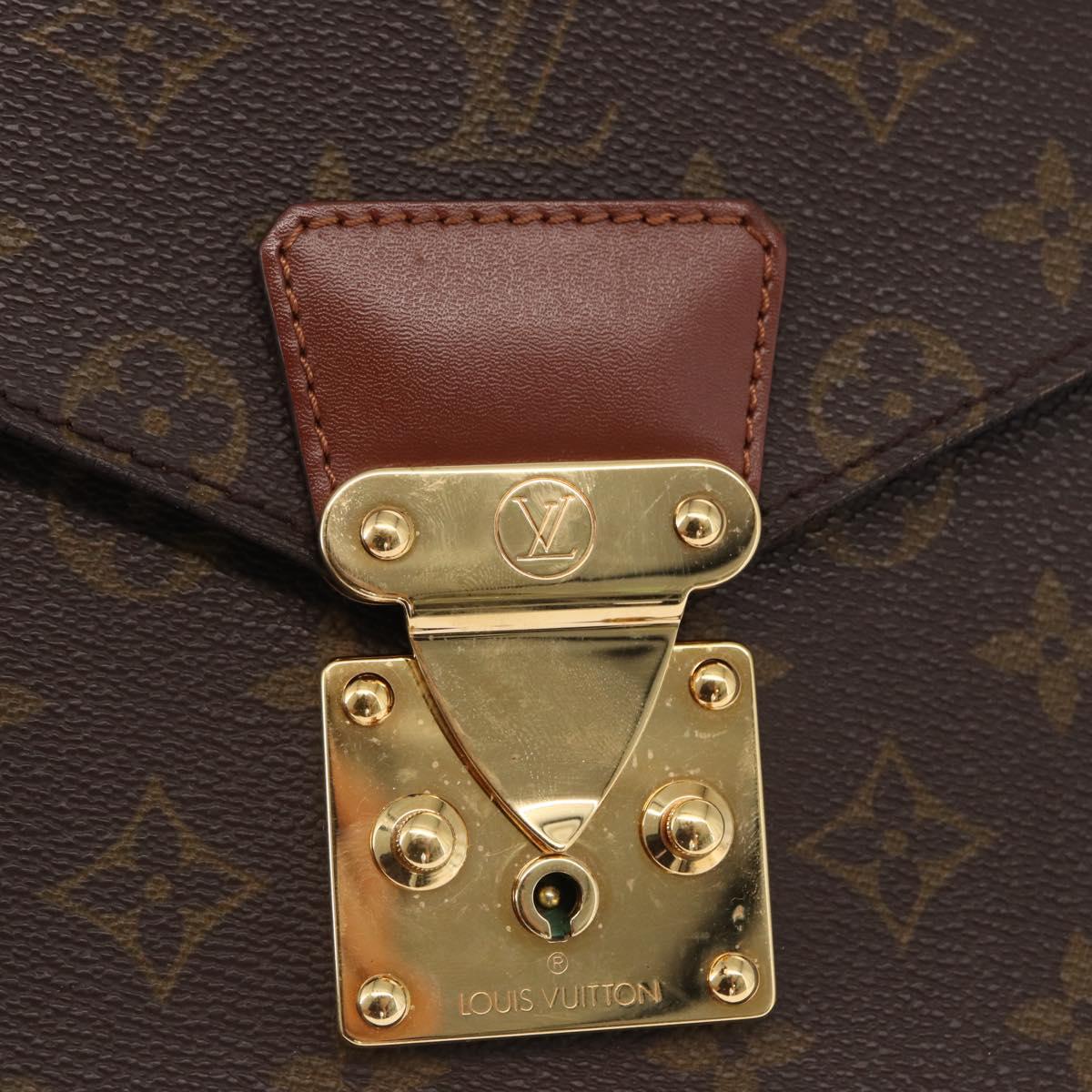 LOUIS VUITTON Monogram Concorde Hand Bag M51190 LV Auth 169249A