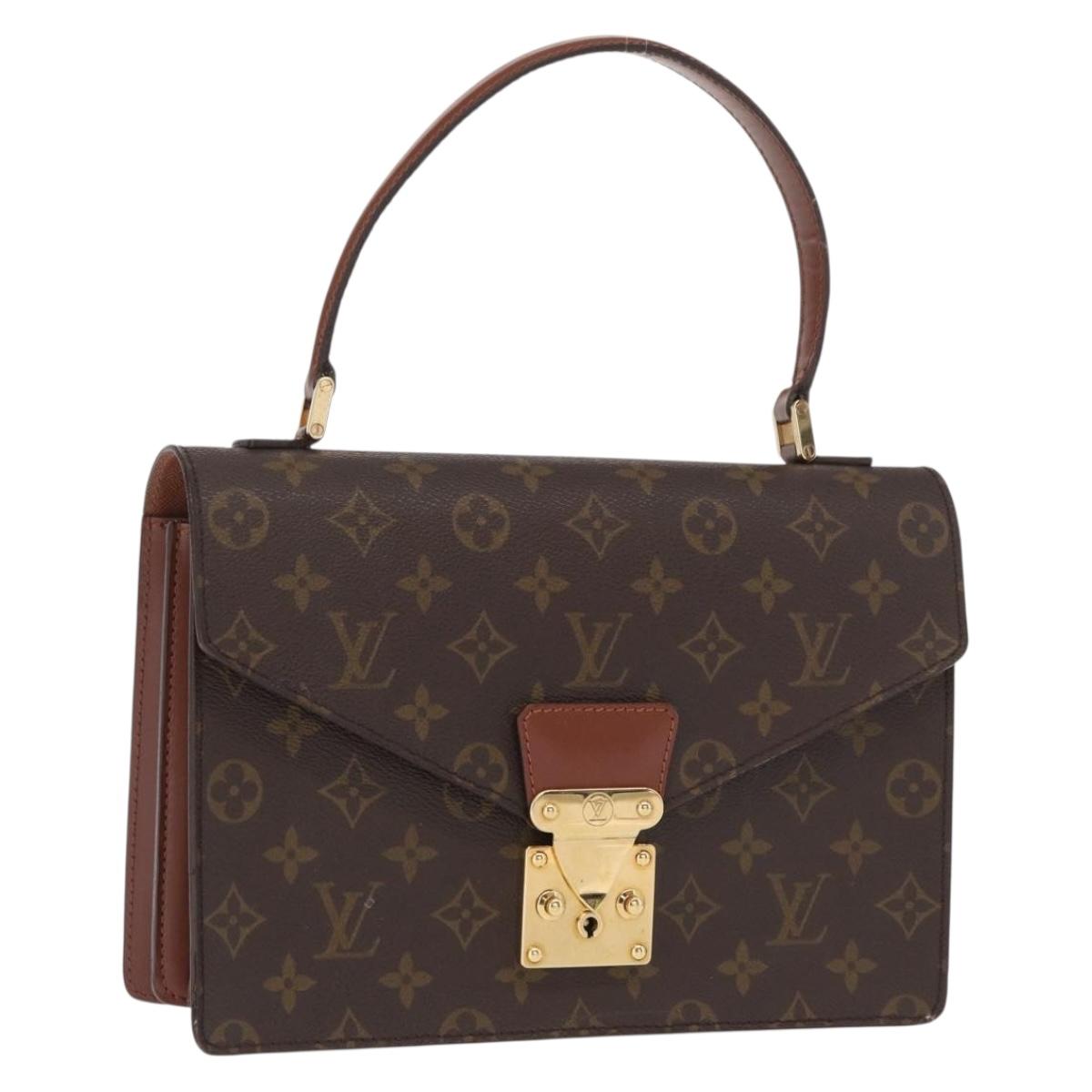 LOUIS VUITTON Monogram Concorde Hand Bag M51190 LV Auth 169249A