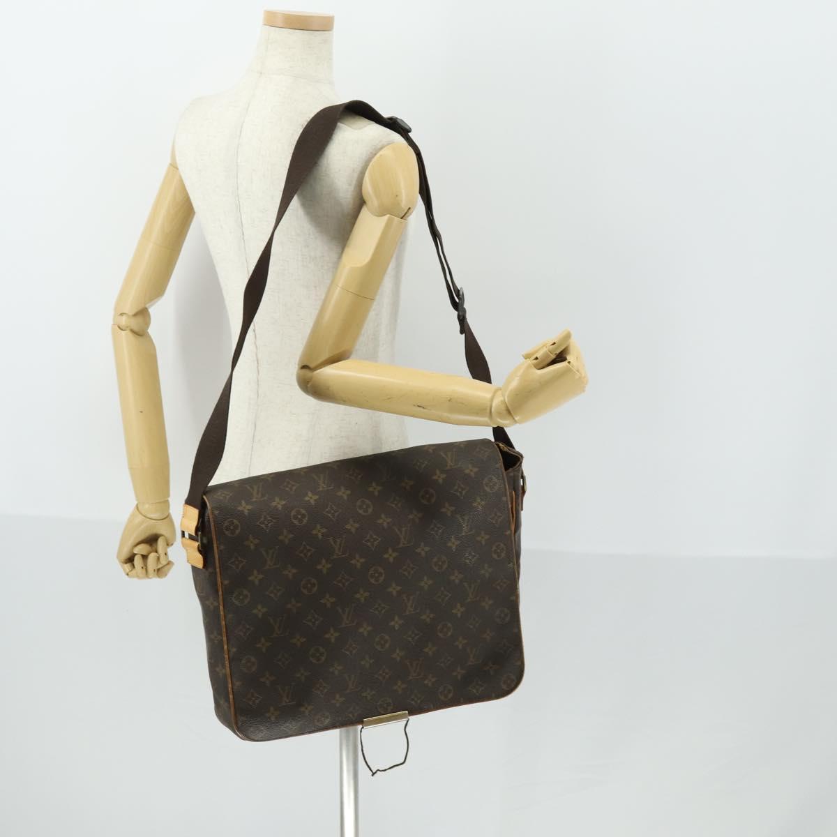 LOUIS VUITTON Monogram Abbesses Shoulder Bag M45257 LV Auth 169279