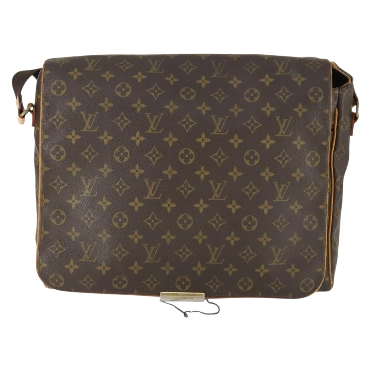 LOUIS VUITTON Monogram Abbesses Shoulder Bag M45257 LV Auth 169279