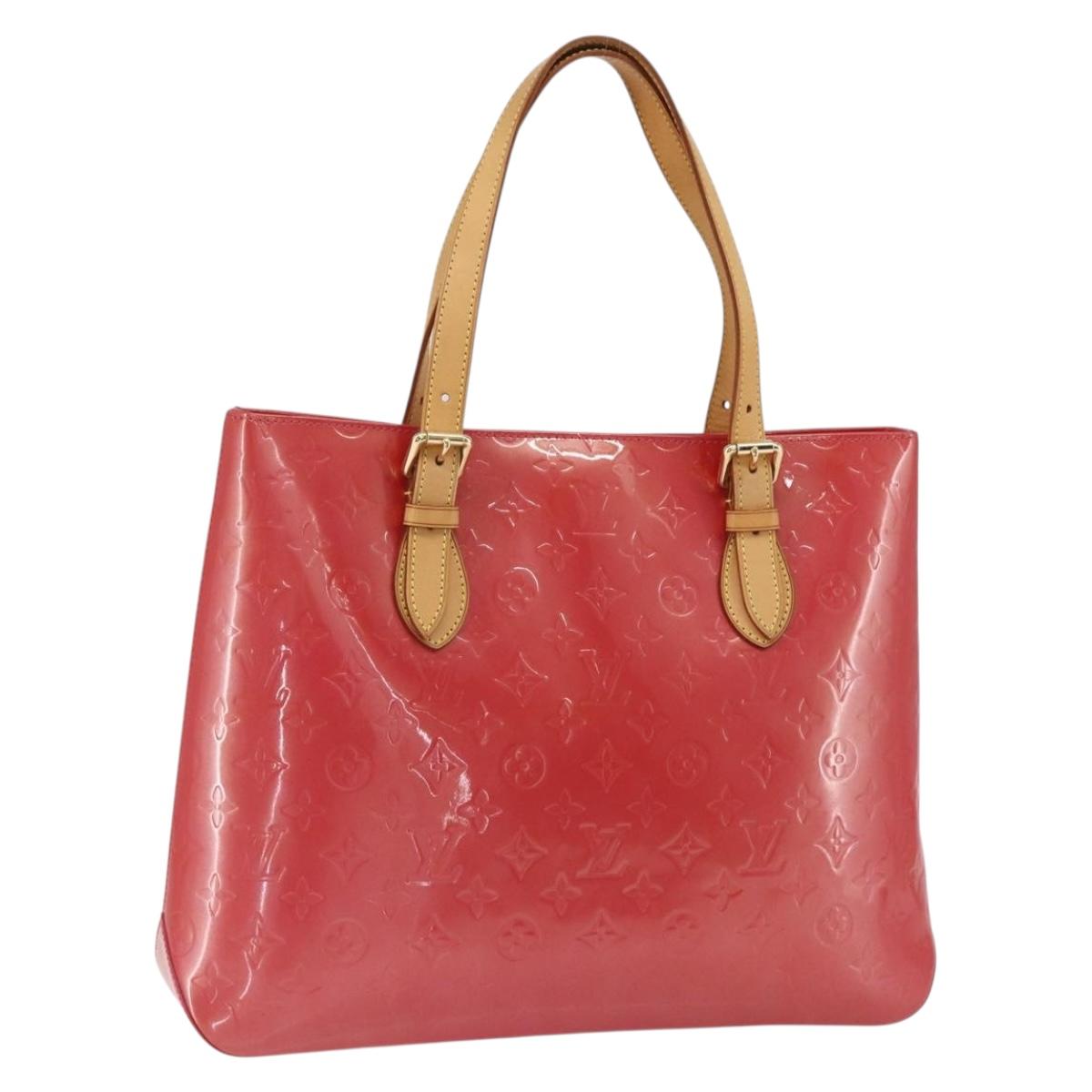 LOUIS VUITTON Vernis Brentwood Shoulder Bag Fran Boise M9151F LV Auth 169285