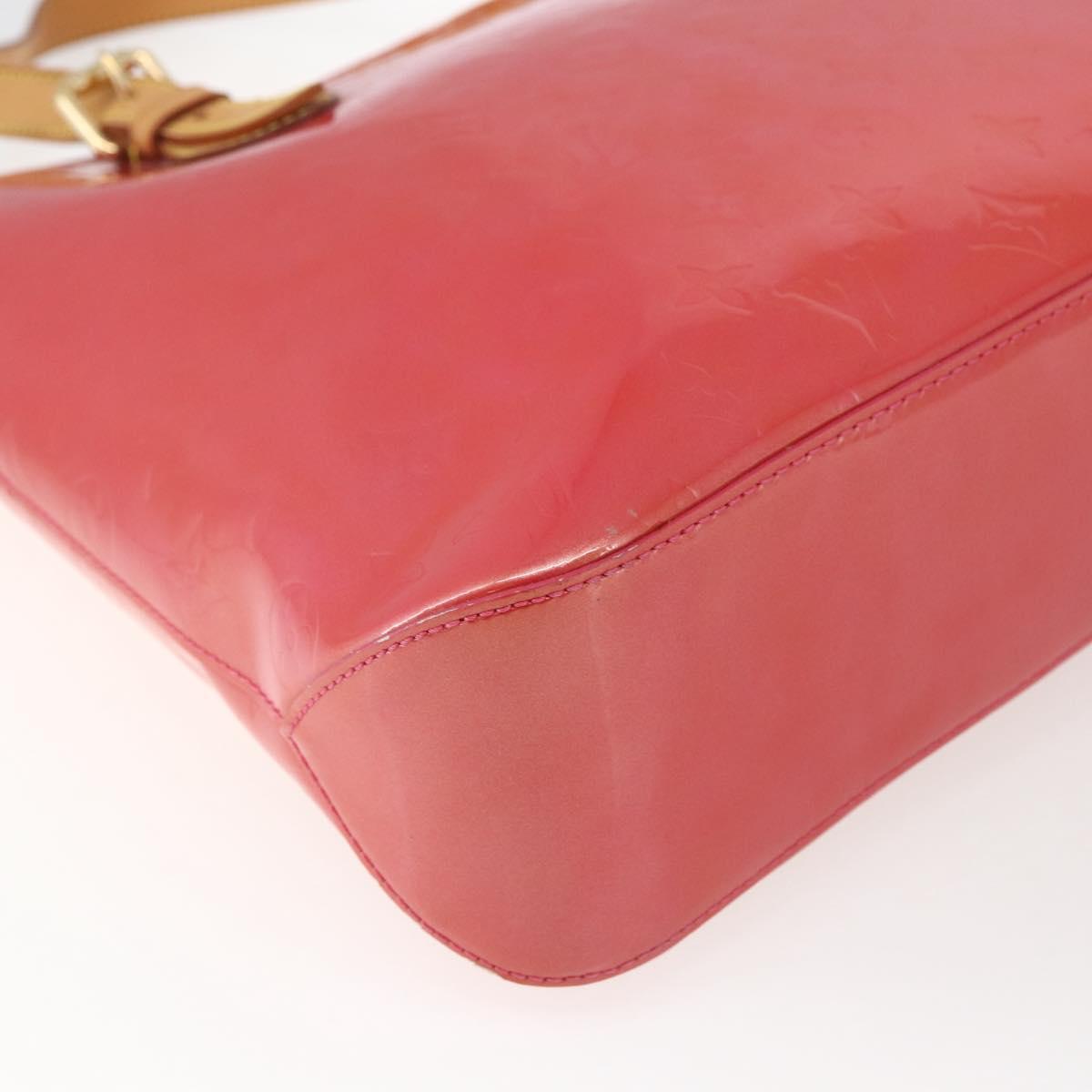 LOUIS VUITTON Vernis Brentwood Shoulder Bag Fran Boise M9151F LV Auth 169285