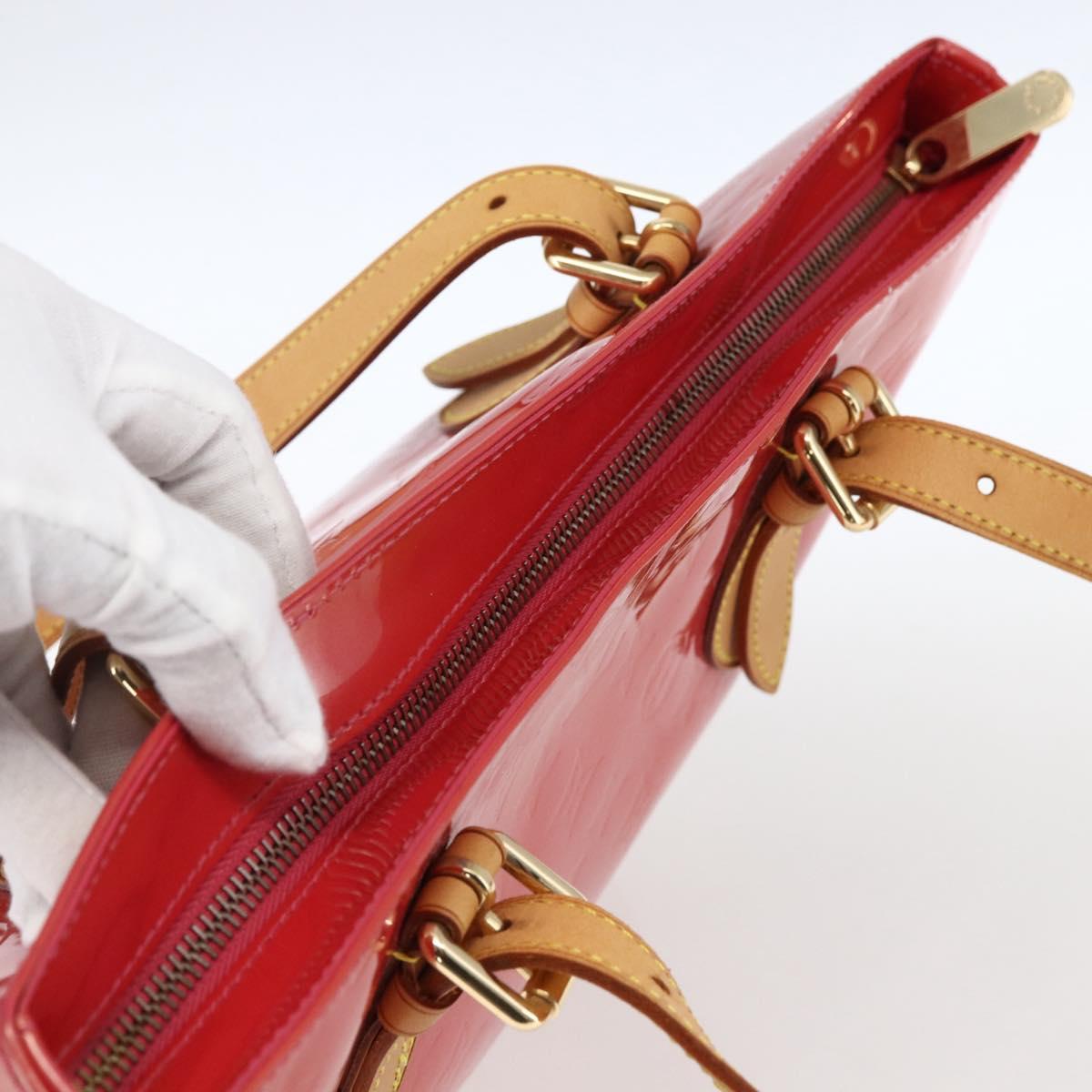 LOUIS VUITTON Vernis Brentwood Shoulder Bag Fran Boise M9151F LV Auth 169285