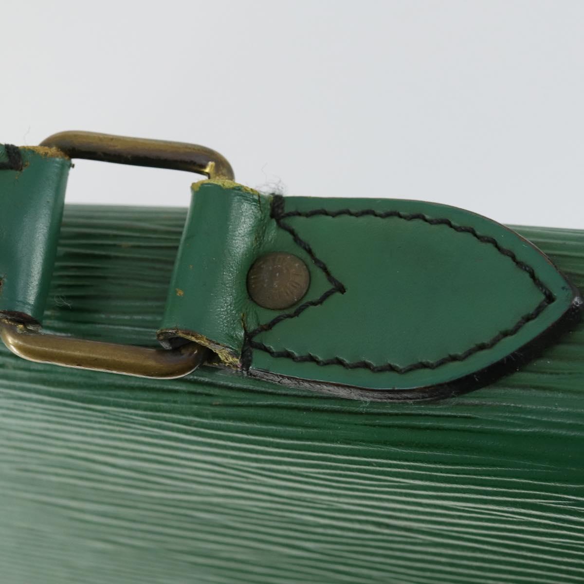 LOUIS VUITTON Epi Serviette Conseiller Briefcase Green M54424 LV Auth 169292