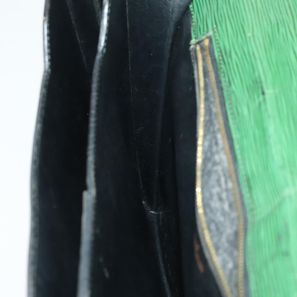 LOUIS VUITTON Epi Serviette Conseiller Briefcase Green M54424 LV Auth 169292