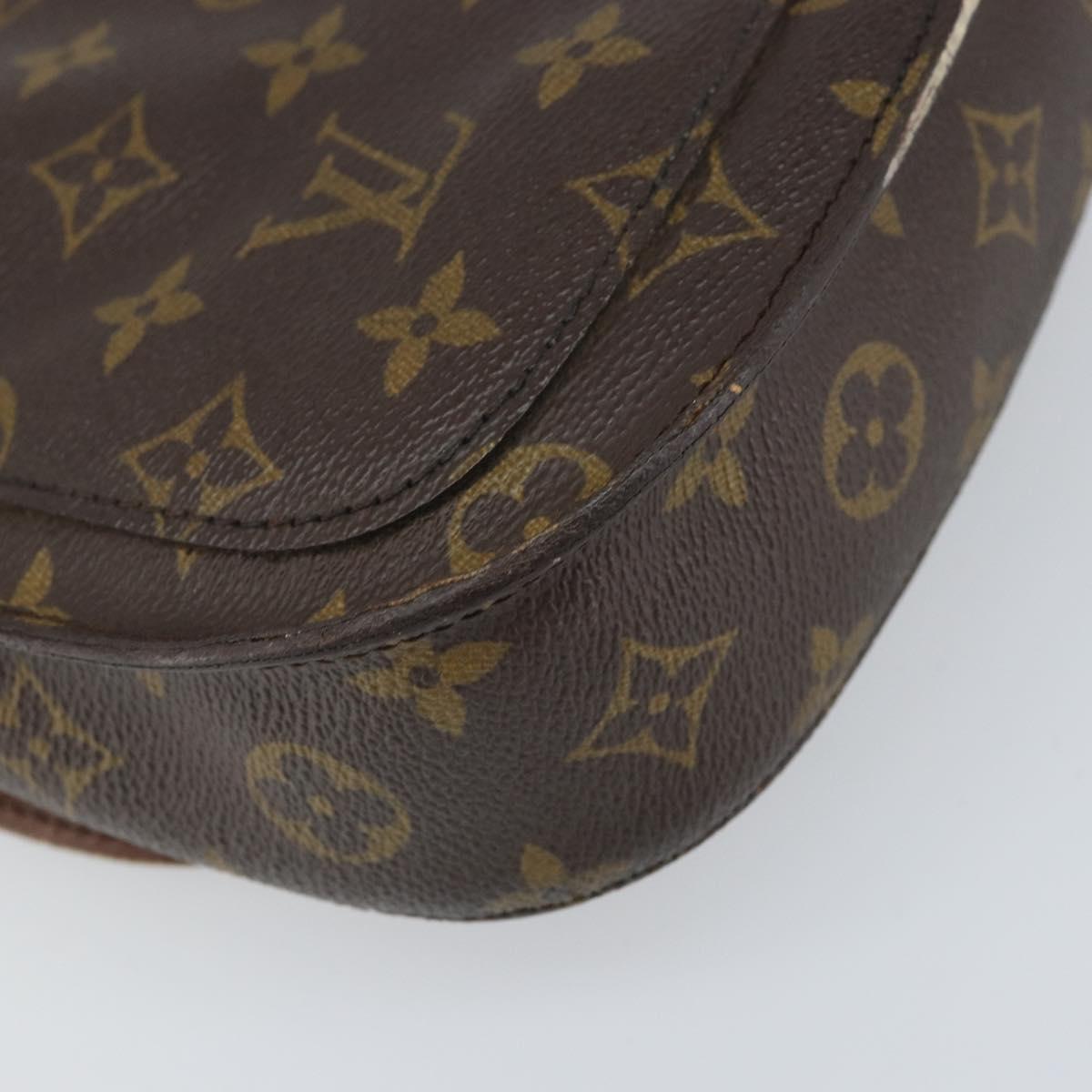 LOUIS VUITTON Monogram Saint Cloud MM Shoulder Bag M51243 LV Auth 169298