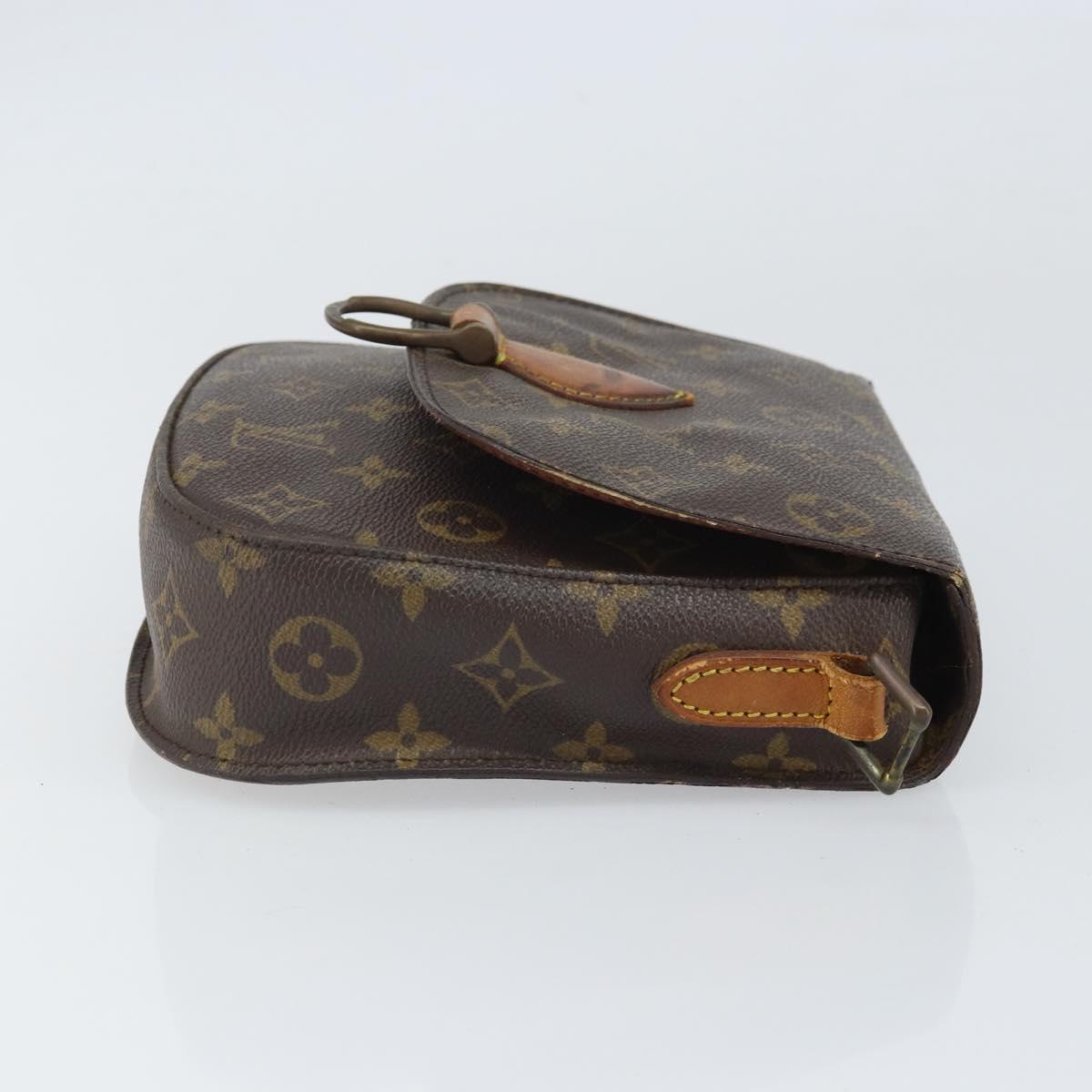 LOUIS VUITTON Monogram Saint Cloud MM Shoulder Bag M51243 LV Auth 169298