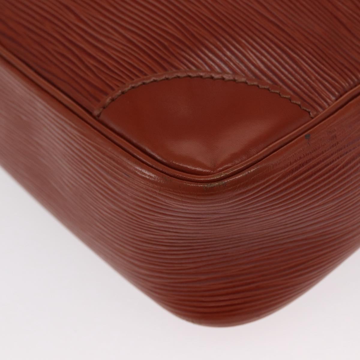 LOUIS VUITTON Epi Trocadero 27 Shoulder Bag Brown M52313 LV Auth 169313