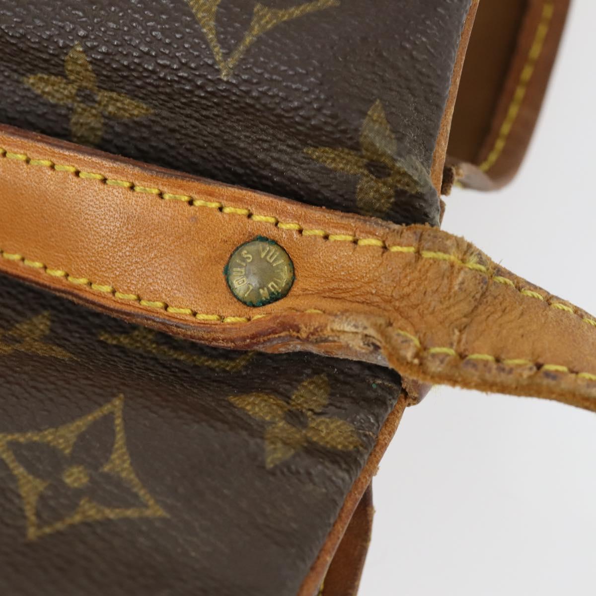 LOUIS VUITTON Monogram Saumur 30 Shoulder Bag M42256 LV Auth 169318