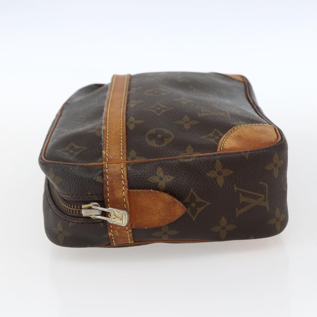 LOUIS VUITTON Monogram Compiegne 28 Clutch Bag M51845 LV Auth 169322