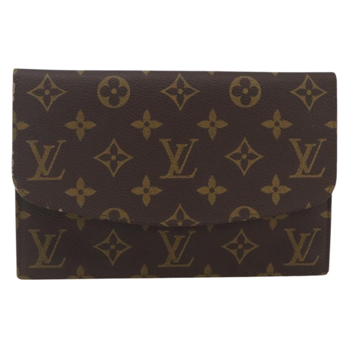 LOUIS VUITTON Monogram Pochette Rabat 23 Clutch Bag M51940 LV Auth 169323