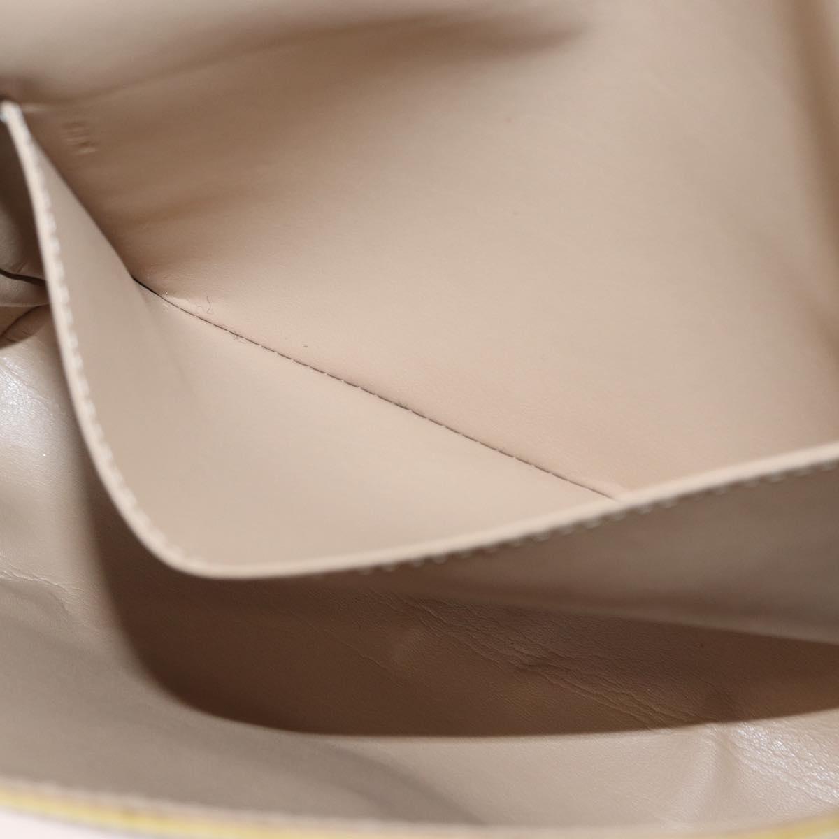 LOUIS VUITTON Monogram Vernis Thompson Street Bag Beige M91301 LV Auth 169346