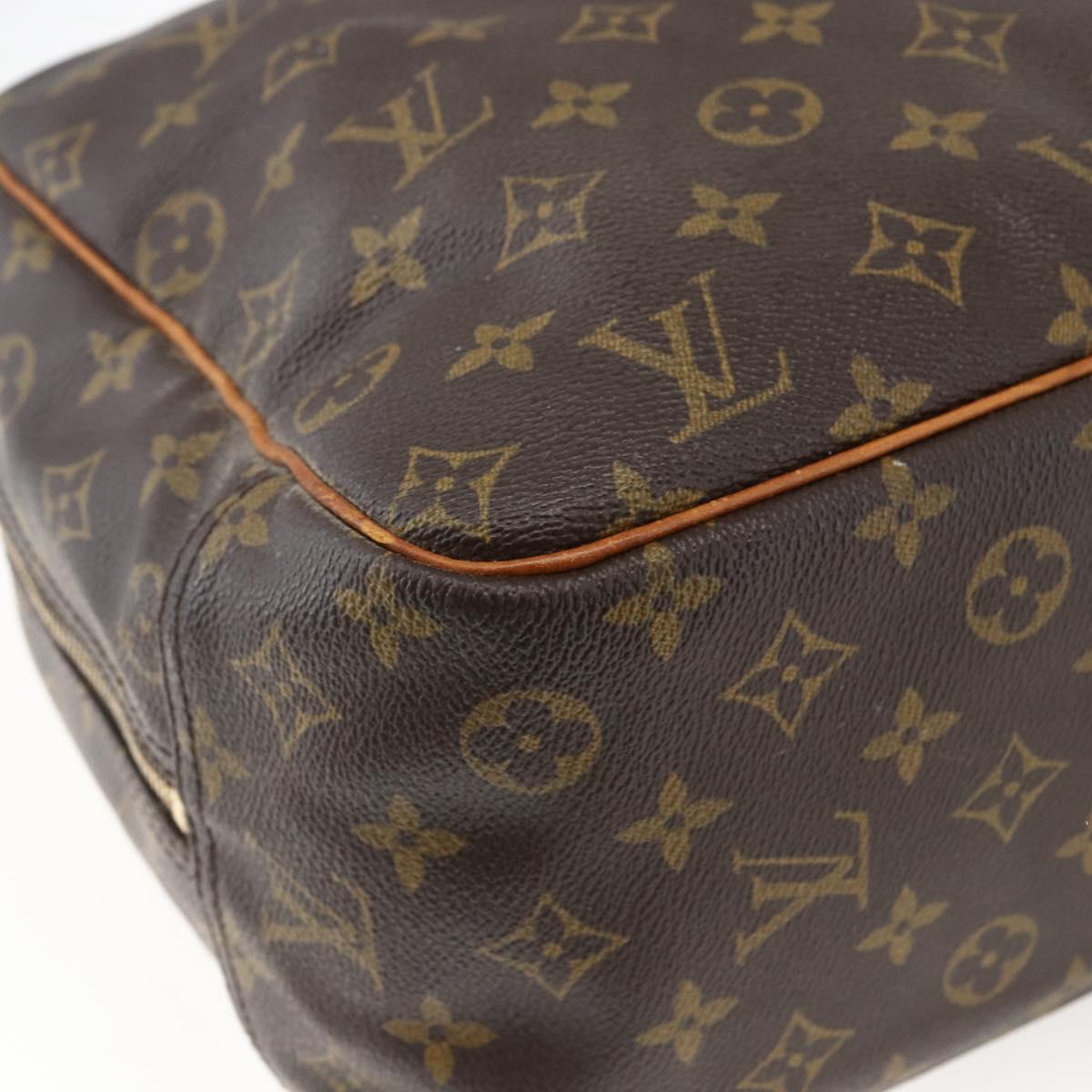 LOUIS VUITTON Monogram Deauville Hand Bag M47270 LV Auth 169356