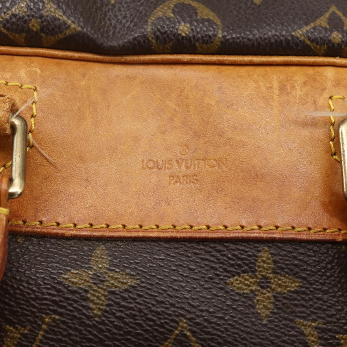 LOUIS VUITTON Monogram Deauville Hand Bag M47270 LV Auth 169356