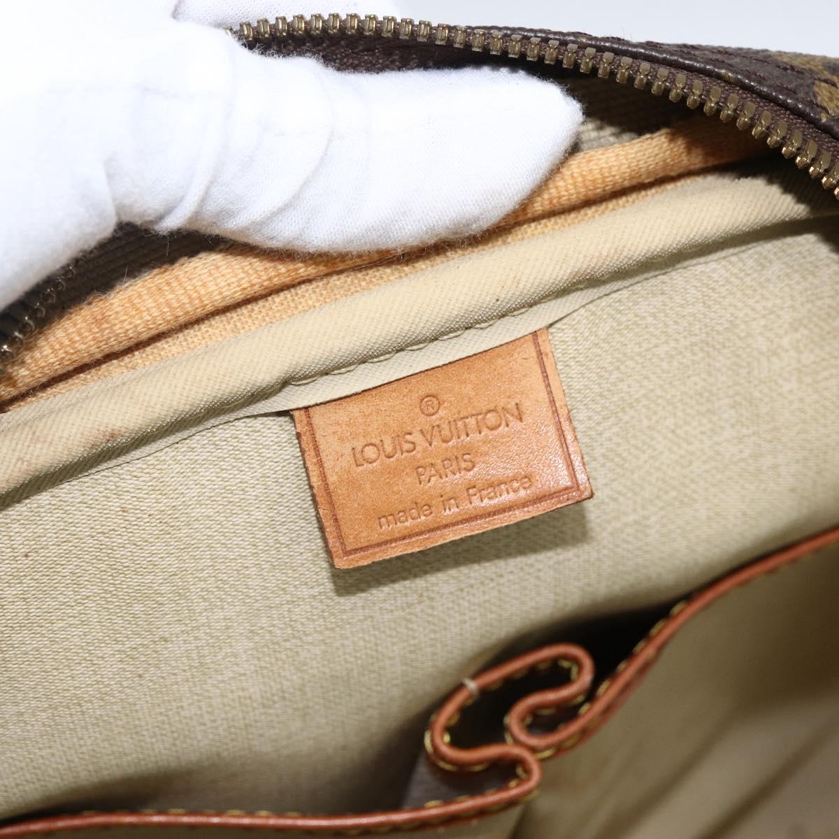 LOUIS VUITTON Monogram Deauville Hand Bag M47270 LV Auth 169356