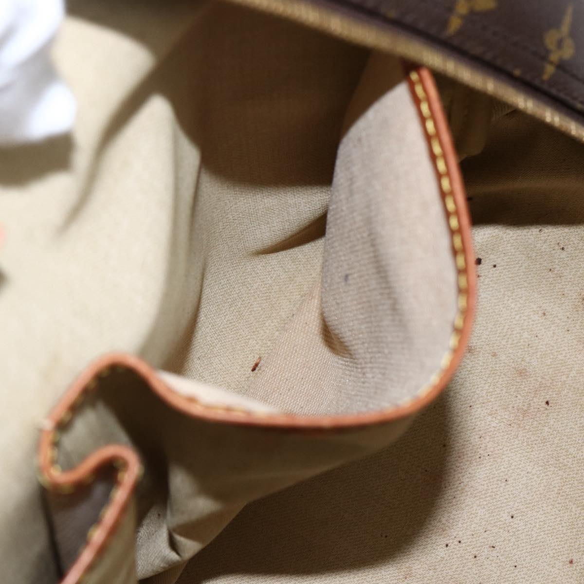 LOUIS VUITTON Monogram Deauville Hand Bag M47270 LV Auth 169356