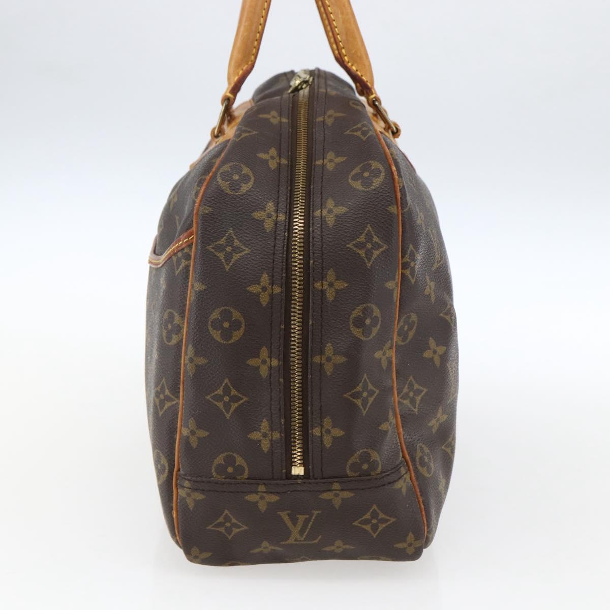 LOUIS VUITTON Monogram Deauville Hand Bag M47270 LV Auth 169356