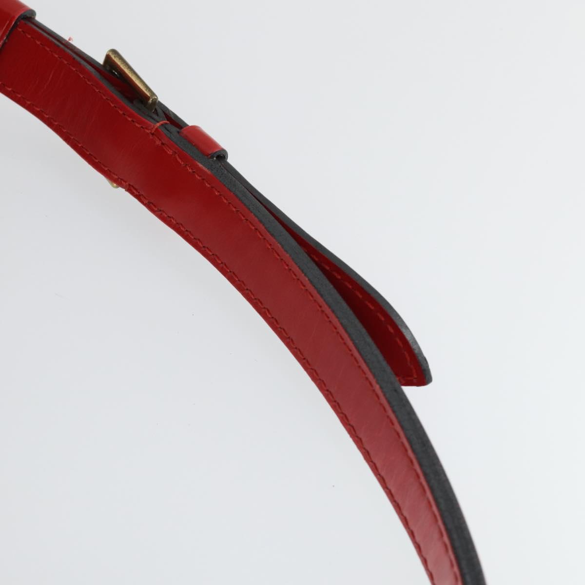LOUIS VUITTON Epi Noe Shoulder Bag Red M44007 LV Auth 169357