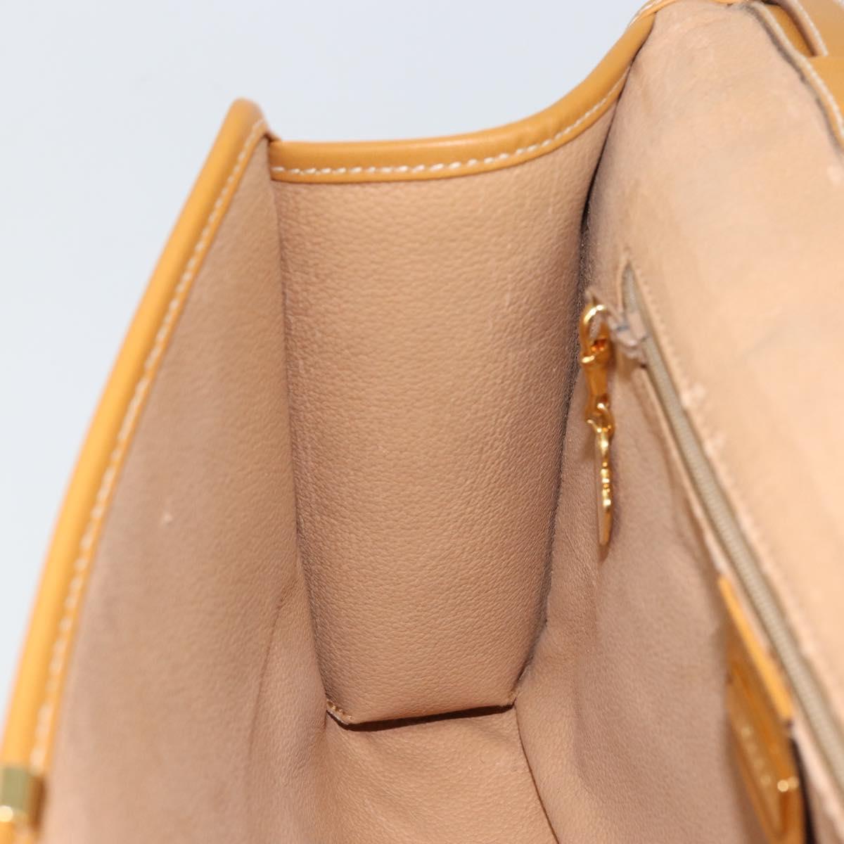 GUCCI Micro GG Supreme Shoulder Bag PVC Beige Gold 004 58 0264 Auth 169375