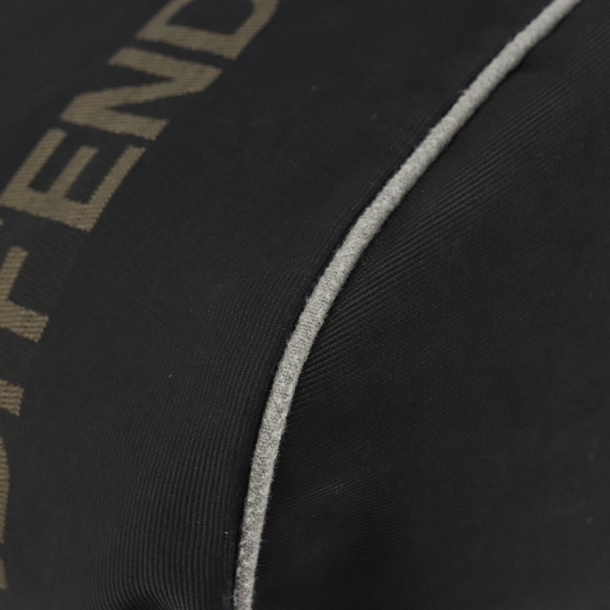 FENDI Tote Bag Black Auth 169475