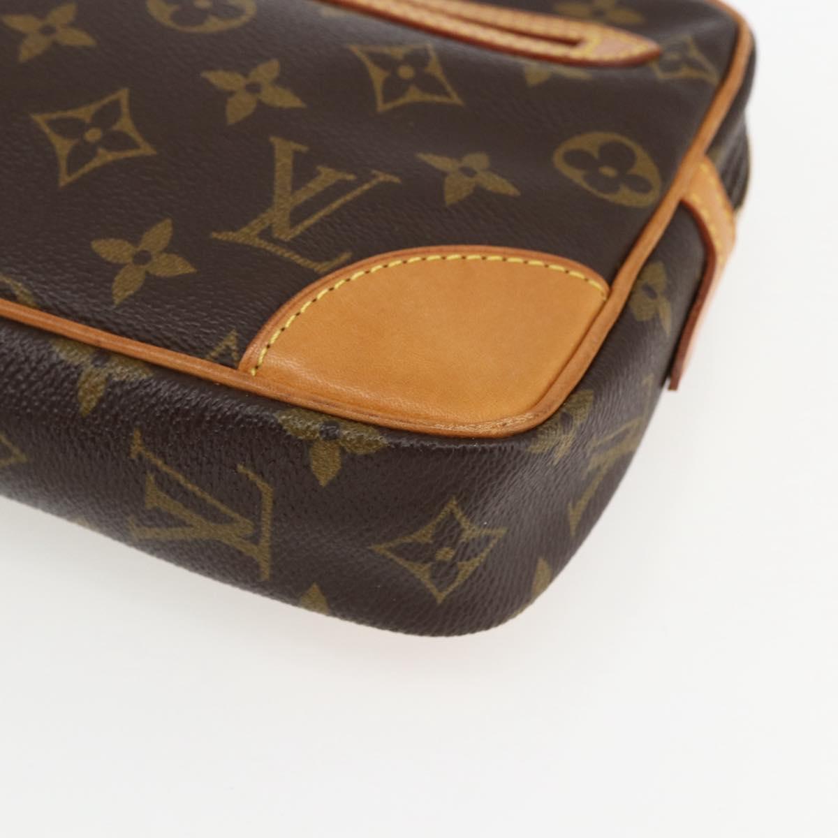 LOUIS VUITTON Monogram Marly Dragonne GM Clutch Bag M51825 LV Auth 169541