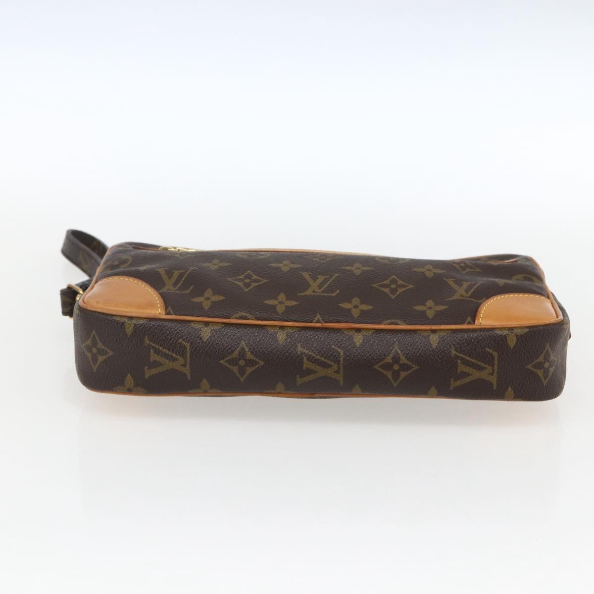 LOUIS VUITTON Monogram Marly Dragonne GM Clutch Bag M51825 LV Auth 169541