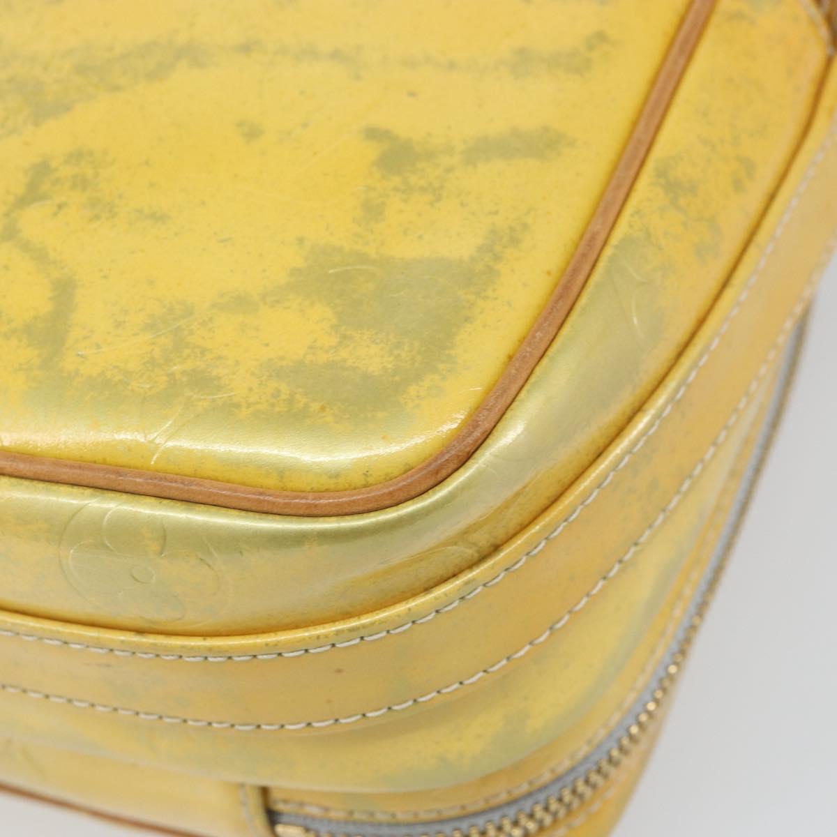 LOUIS VUITTON Monogram Vernis Wooster Shoulder Bag Gris M91036 LV Auth 169545