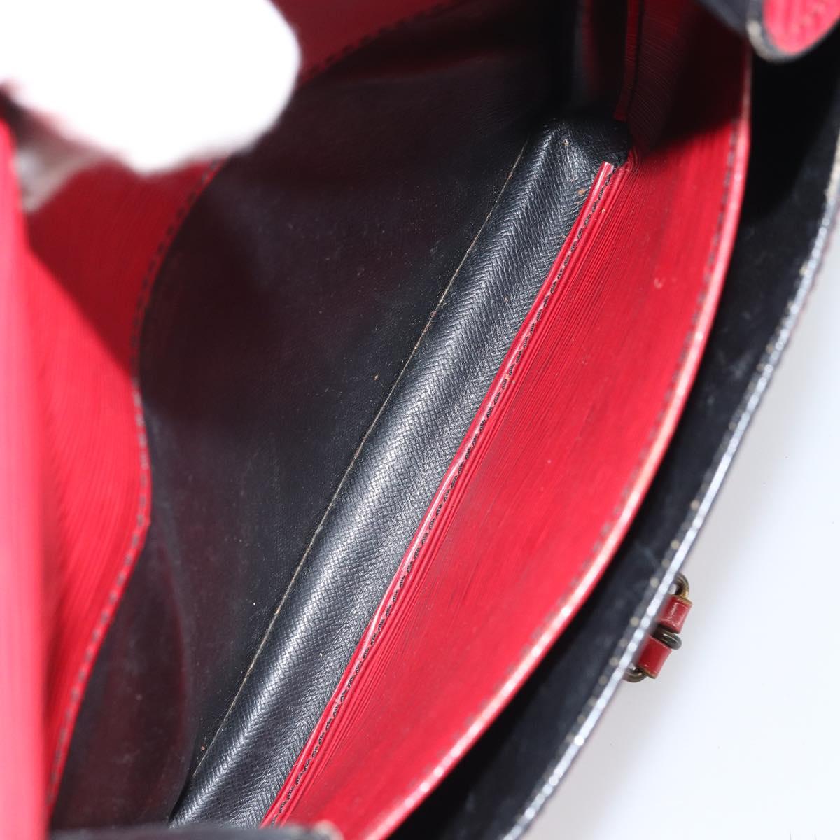LOUIS VUITTON Epi Cartesier MM Shoulder Bag Red M52247 LV Auth 169548