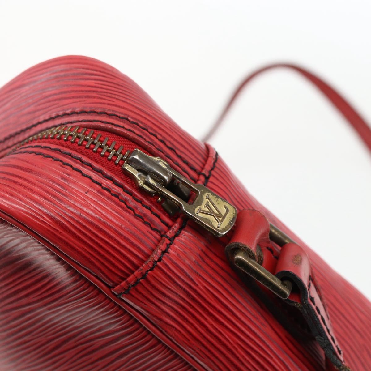 LOUIS VUITTON Epi Trocadero 27 Shoulder Bag Red M52317 LV Auth 169554
