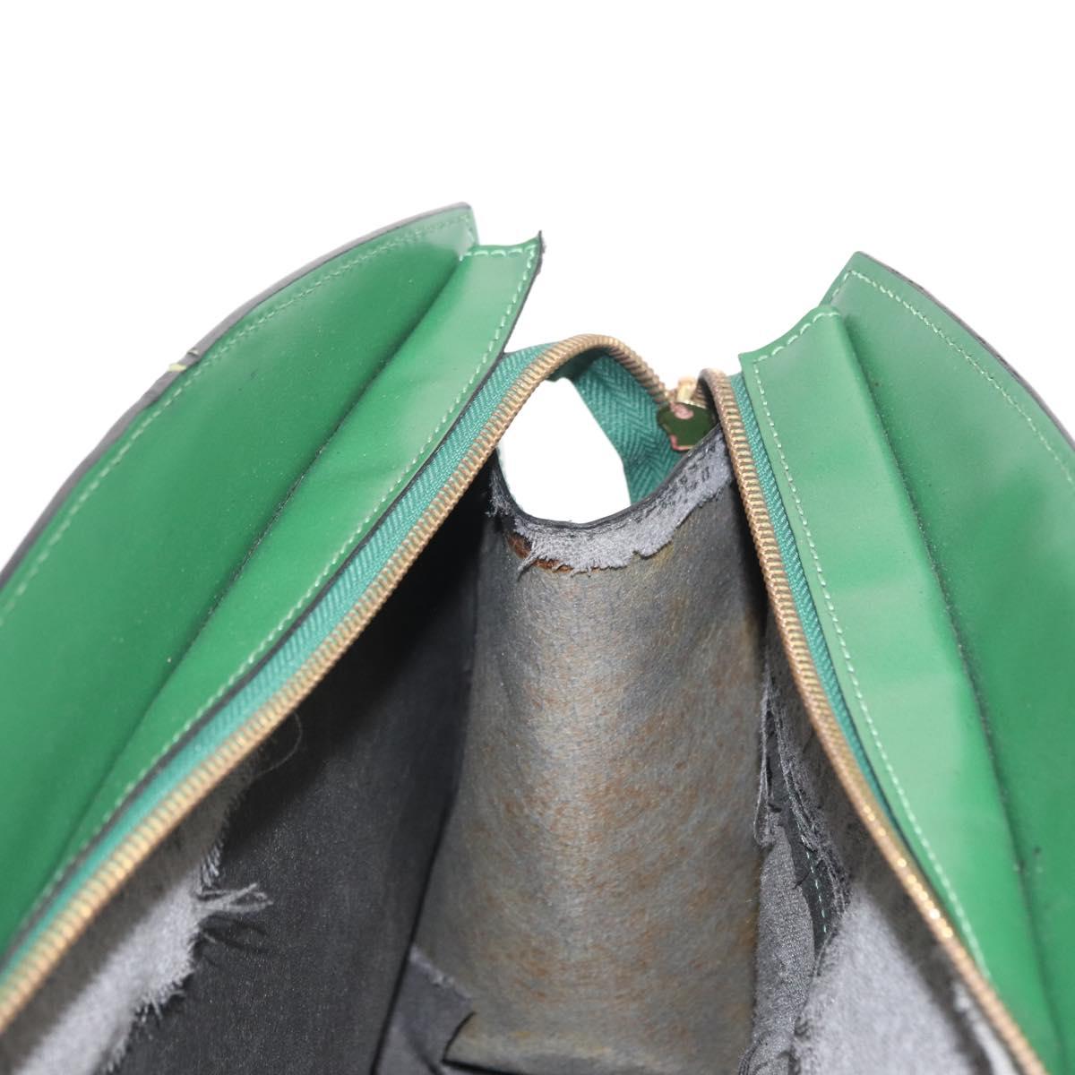 LOUIS VUITTON Epi Riviera Hand Bag Green M48184 LV Auth 169562
