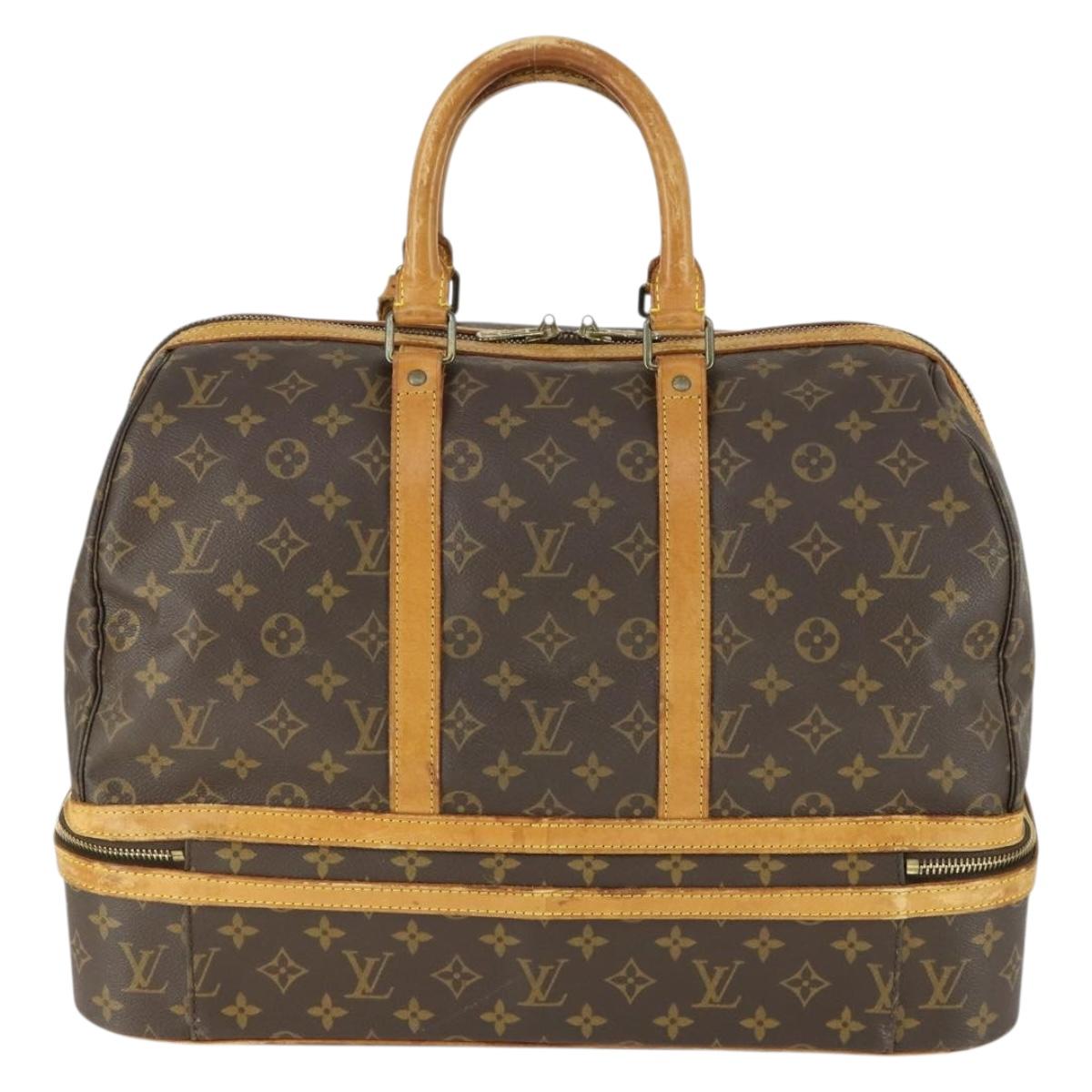 LOUIS VUITTON Monogram Sac Sports Boston Bag M41444 LV Auth 169568