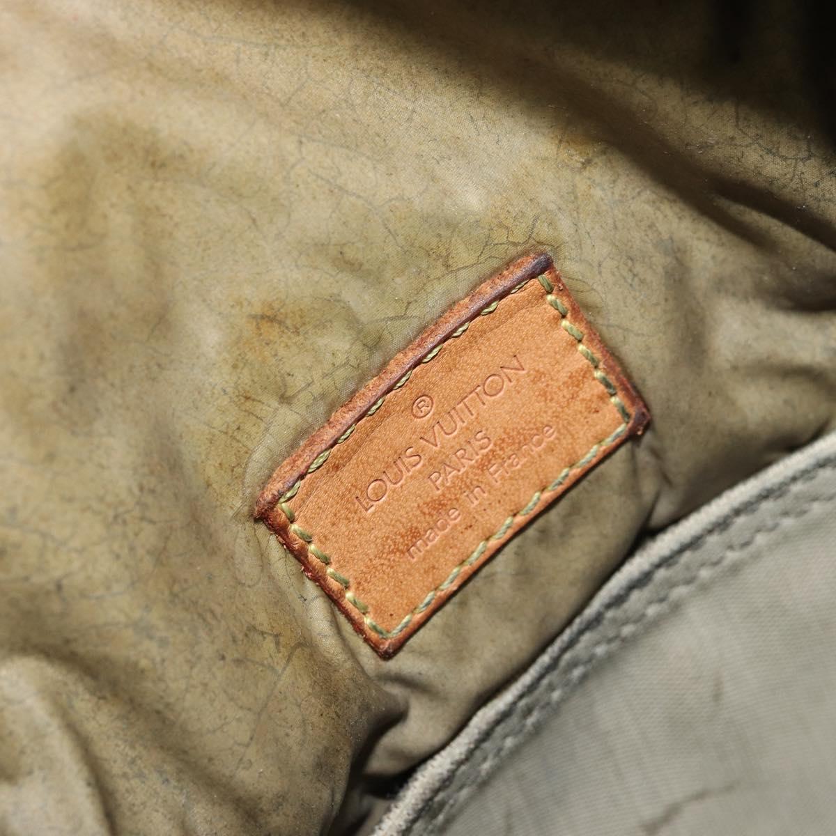 LOUIS VUITTON Damier Geant Sitadan MM Shoulder Bag Brown M93040 LV Auth 169574