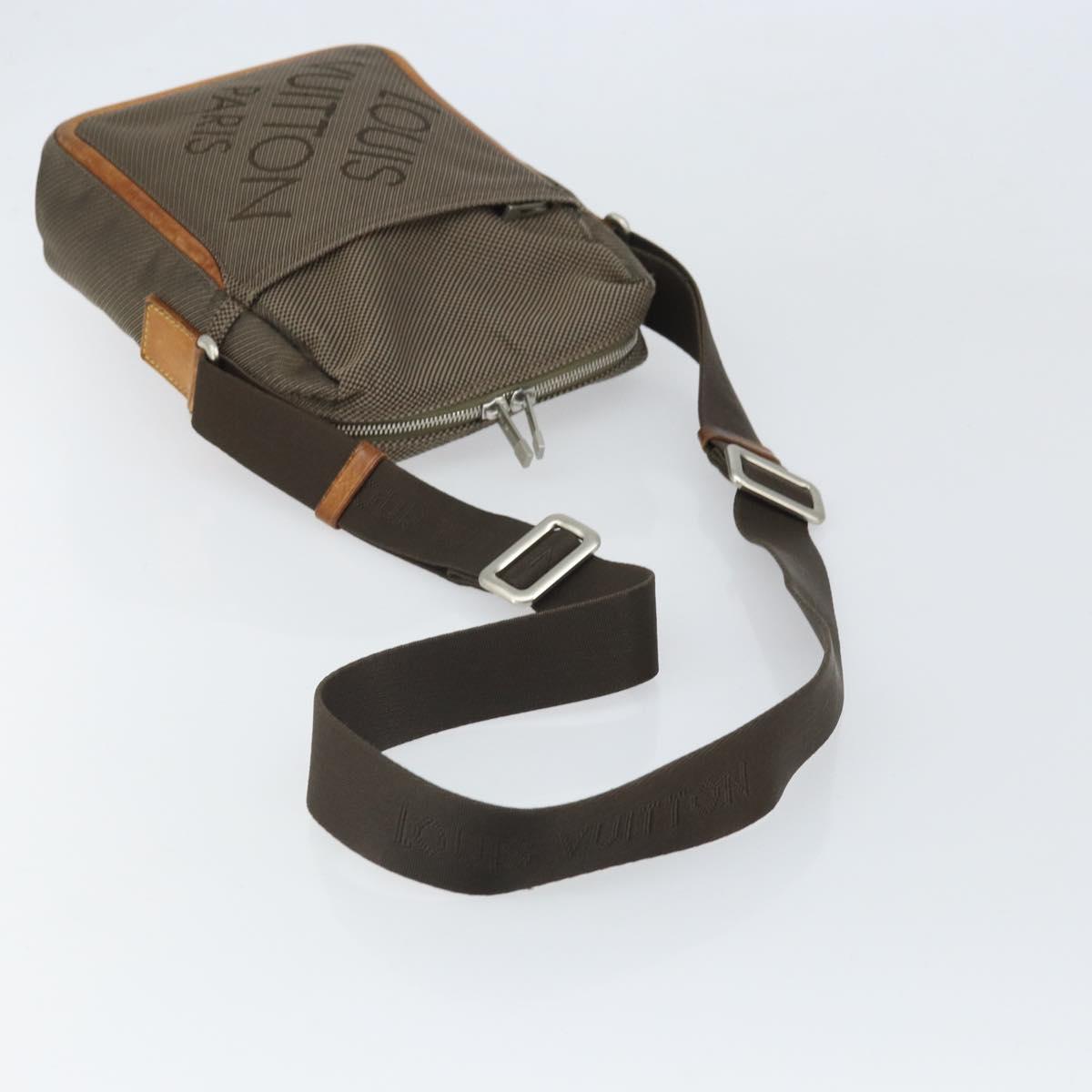 LOUIS VUITTON Damier Geant Sitadan MM Shoulder Bag Brown M93040 LV Auth 169574