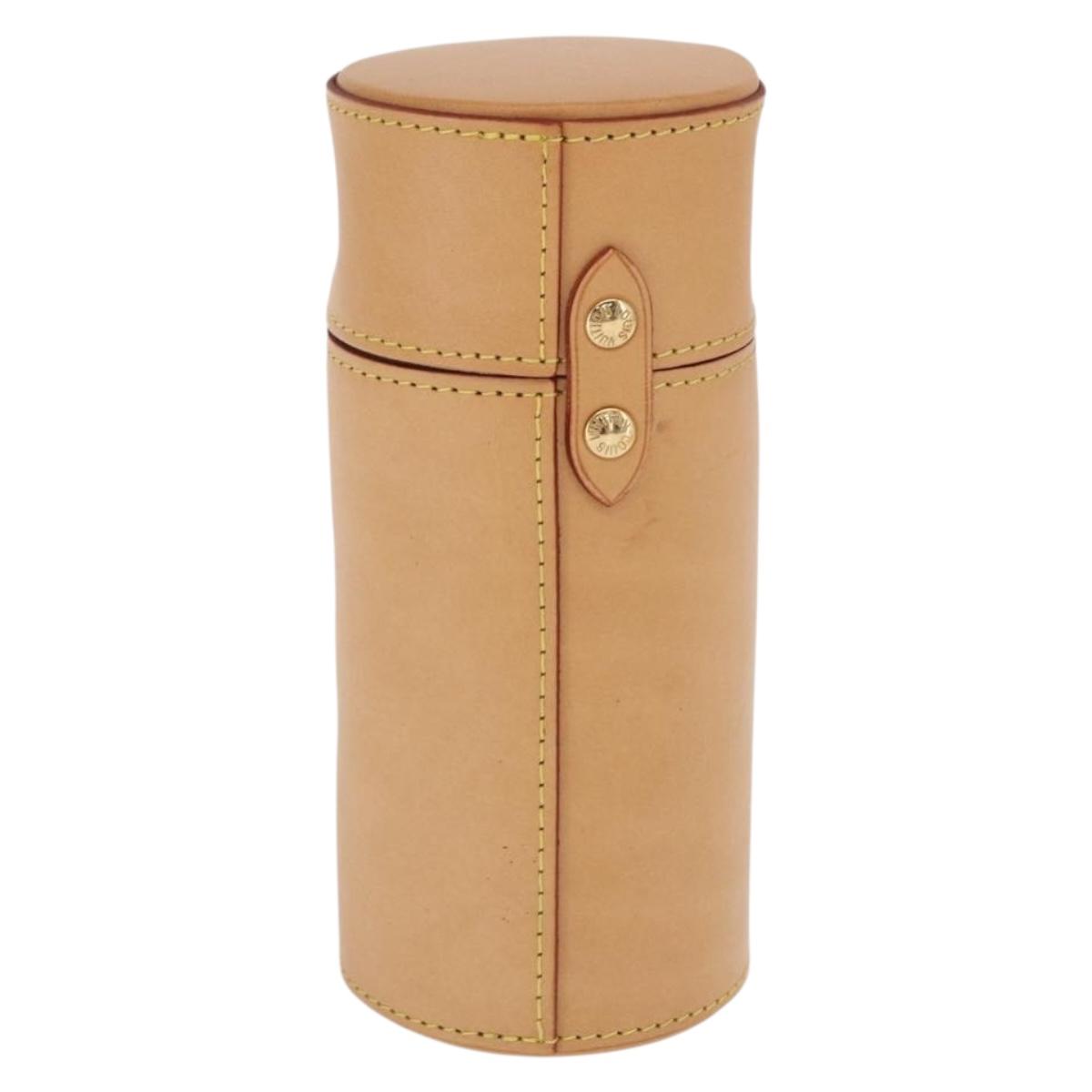 LOUIS VUITTON Nomad Travel Case Beige LV Auth 169583V