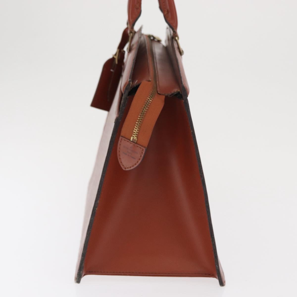 LOUIS VUITTON Epi Riviera Hand Bag Brown M48183 LV Auth 169585