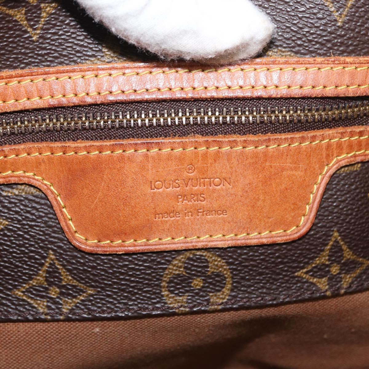 LOUIS VUITTON Monogram Sac Shopping Tote Bag M51108 LV Auth 169590