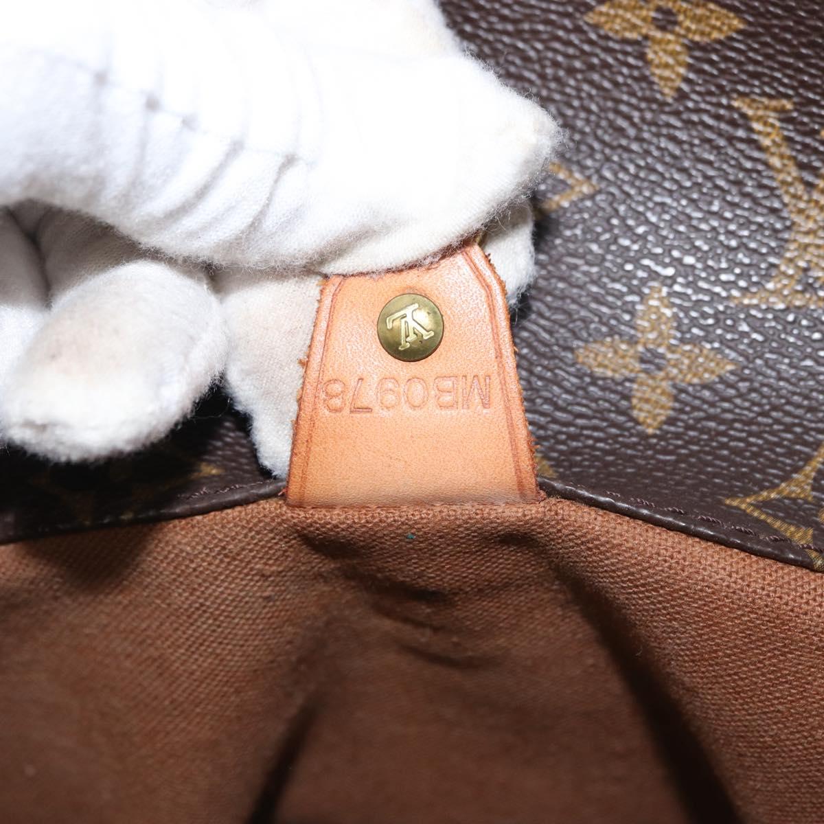 LOUIS VUITTON Monogram Sac Shopping Tote Bag M51108 LV Auth 169590