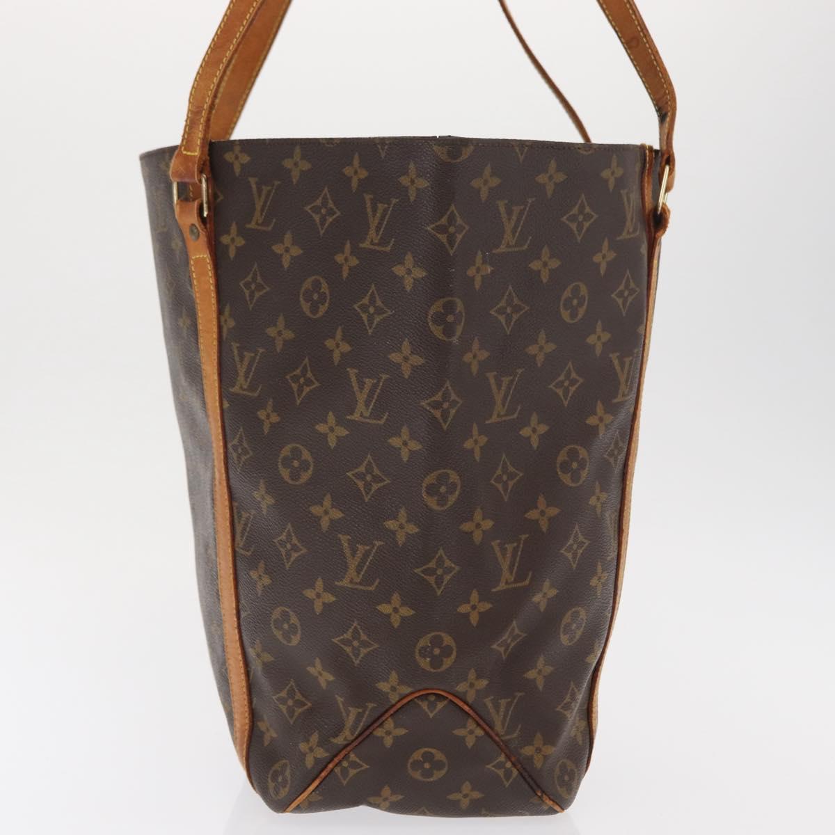 LOUIS VUITTON Monogram Sac Shopping Tote Bag M51108 LV Auth 169590