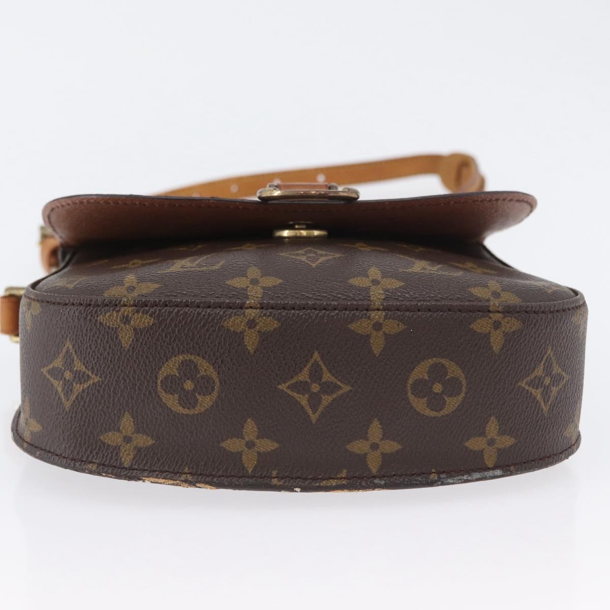 LOUIS VUITTON Monogram Saint Cloud MM Shoulder Bag M51243 LV Auth 169592