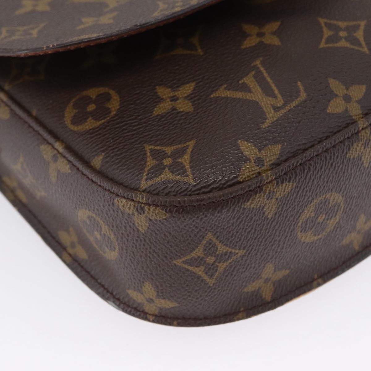 LOUIS VUITTON Monogram Saint Cloud MM Shoulder Bag M51243 LV Auth 169592