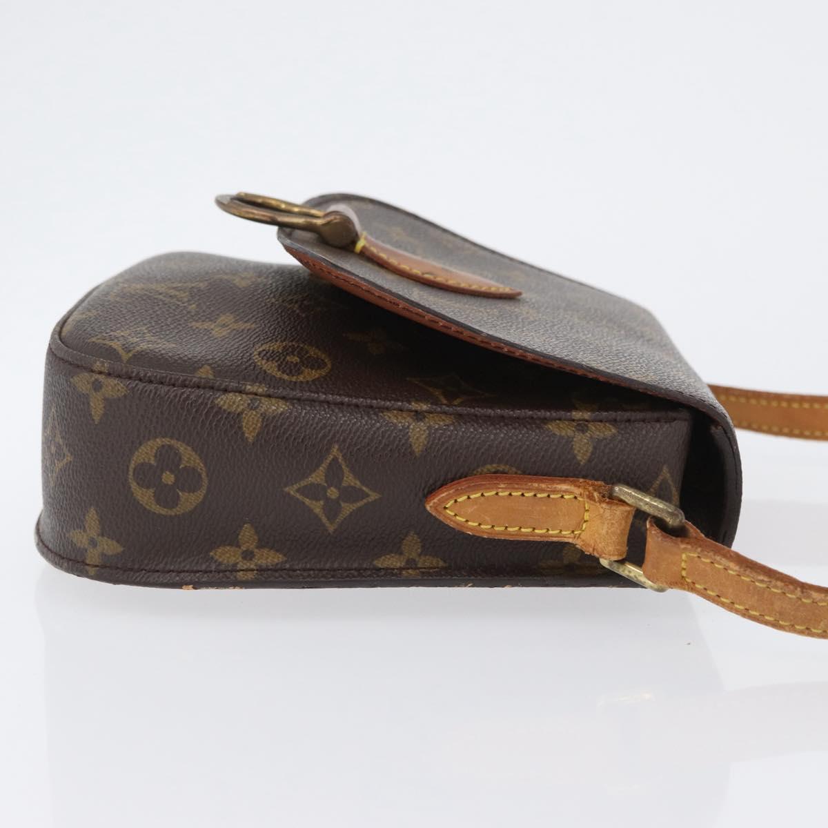 LOUIS VUITTON Monogram Saint Cloud MM Shoulder Bag M51243 LV Auth 169592