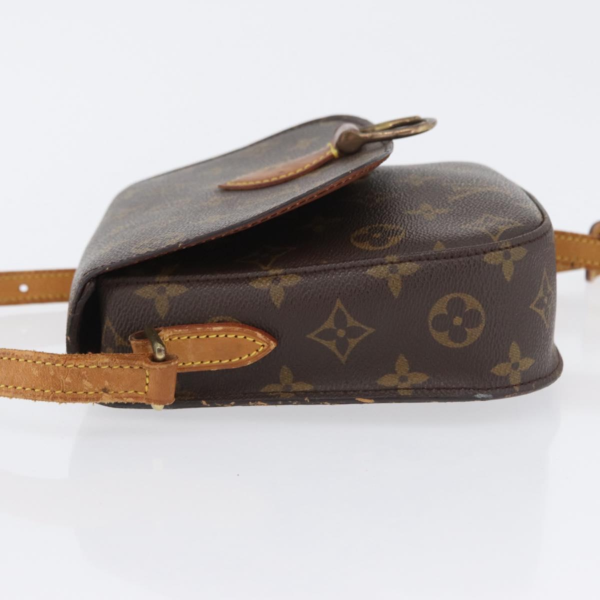 LOUIS VUITTON Monogram Saint Cloud MM Shoulder Bag M51243 LV Auth 169592