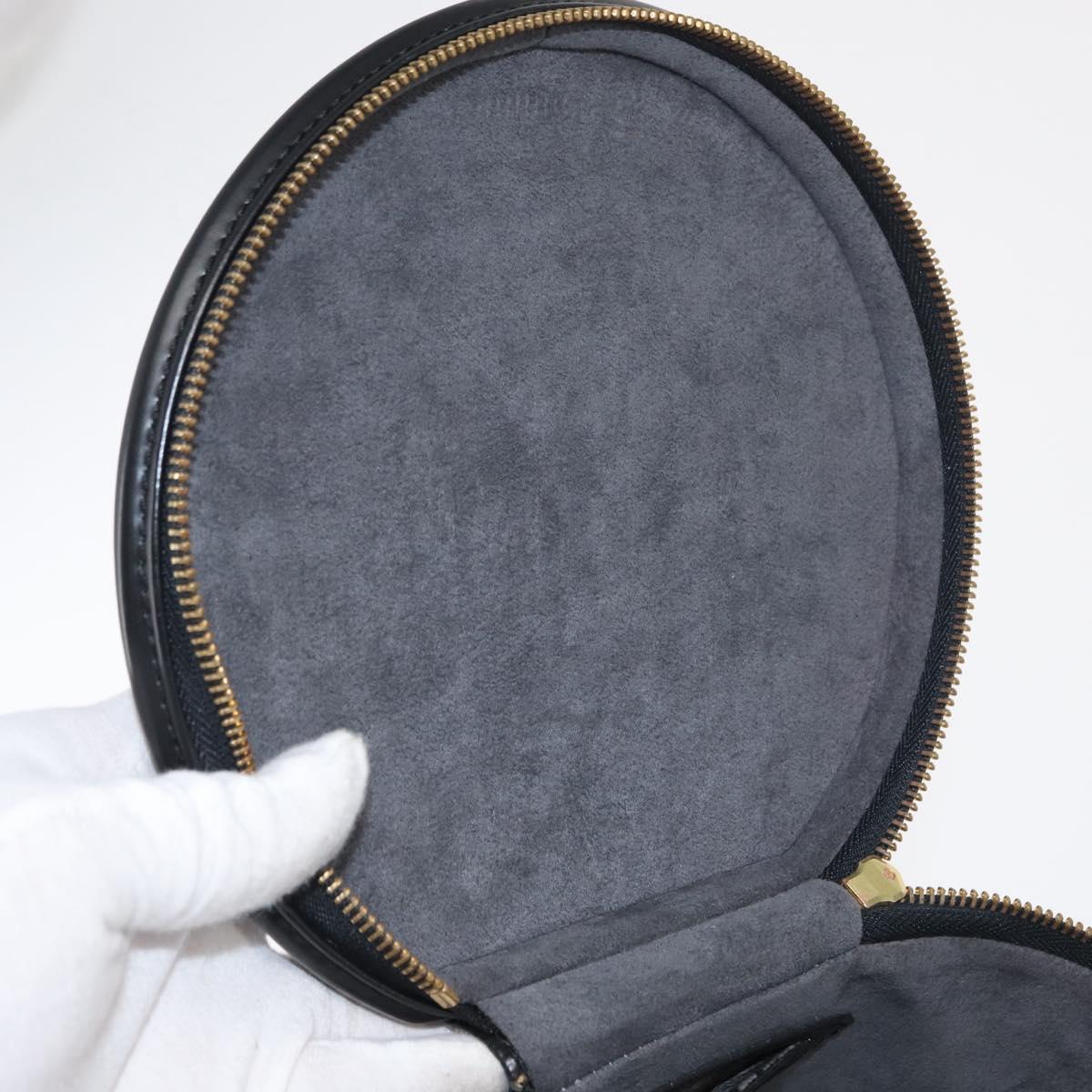 LOUIS VUITTON Epi Cannes Hand Bag Black M48032 LV Auth 169600