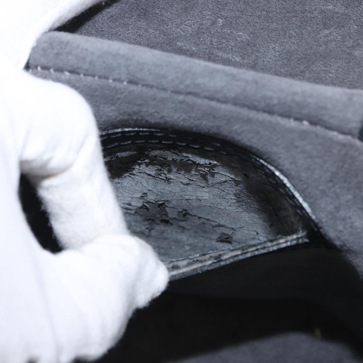 LOUIS VUITTON Epi Cannes Hand Bag Black M48032 LV Auth 169600