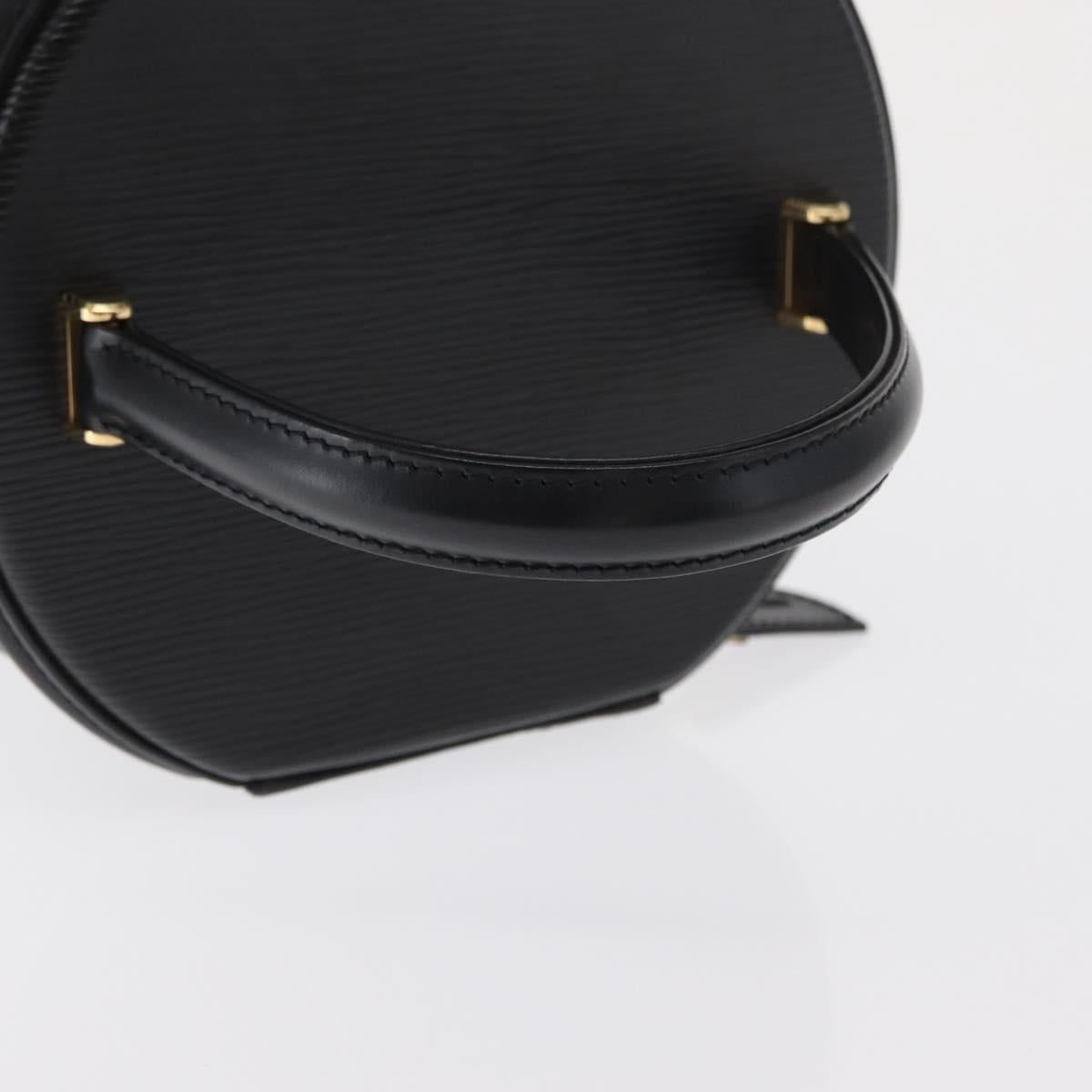 LOUIS VUITTON Epi Cannes Hand Bag Black M48032 LV Auth 169600