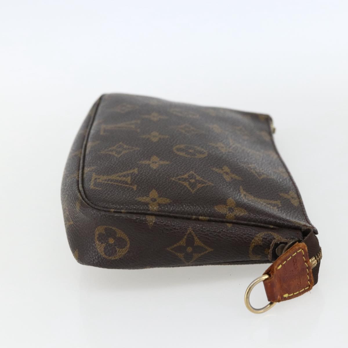 LOUIS VUITTON Monogram Pochette Accessoires Pouch M51980 LV Auth 169611