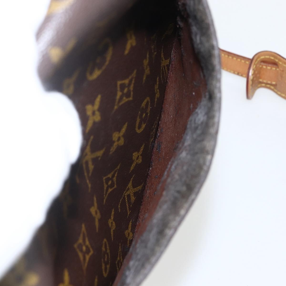LOUIS VUITTON Monogram Saint Cloud GM Shoulder Bag M51242 LV Auth 169621