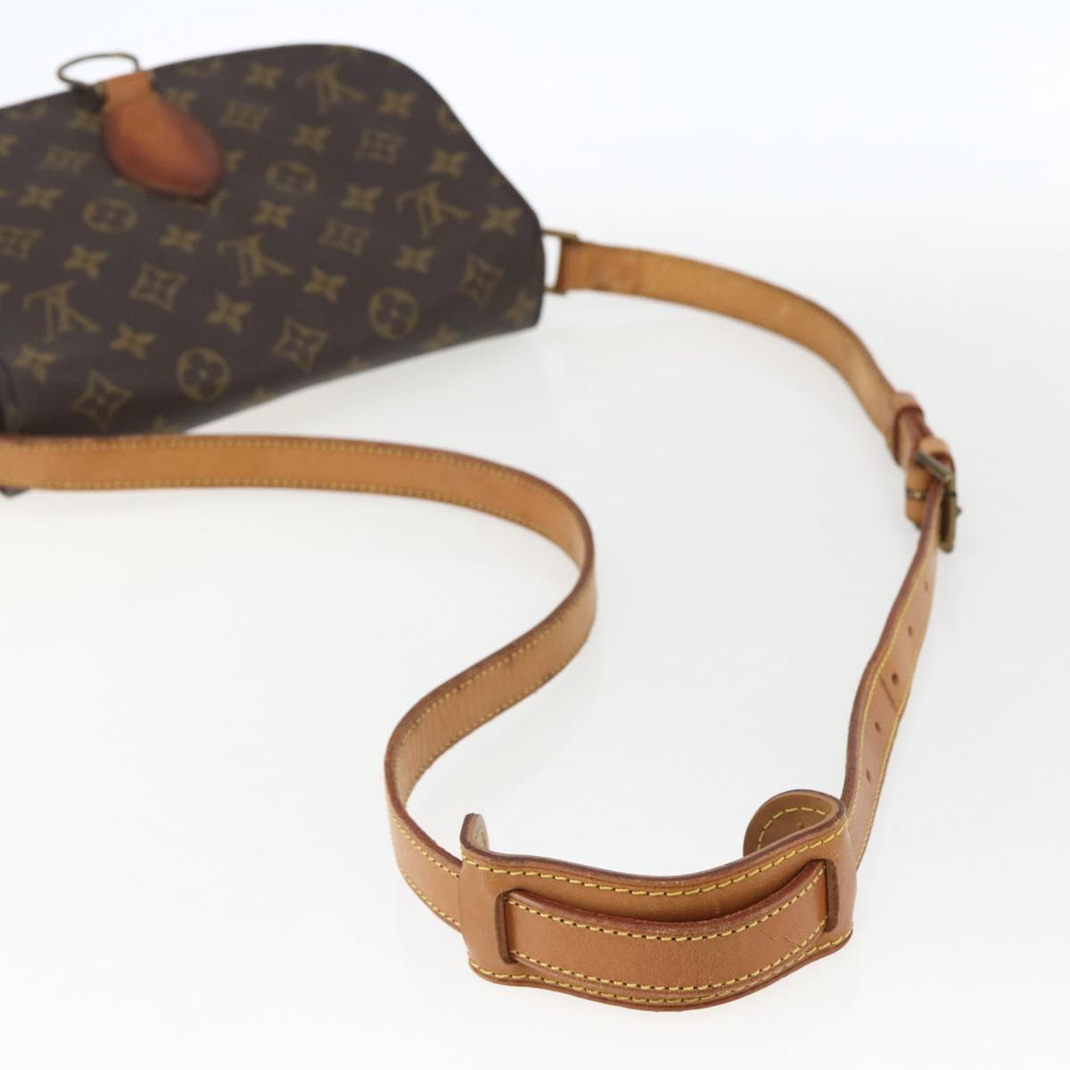 LOUIS VUITTON Monogram Saint Cloud GM Shoulder Bag M51242 LV Auth 169621