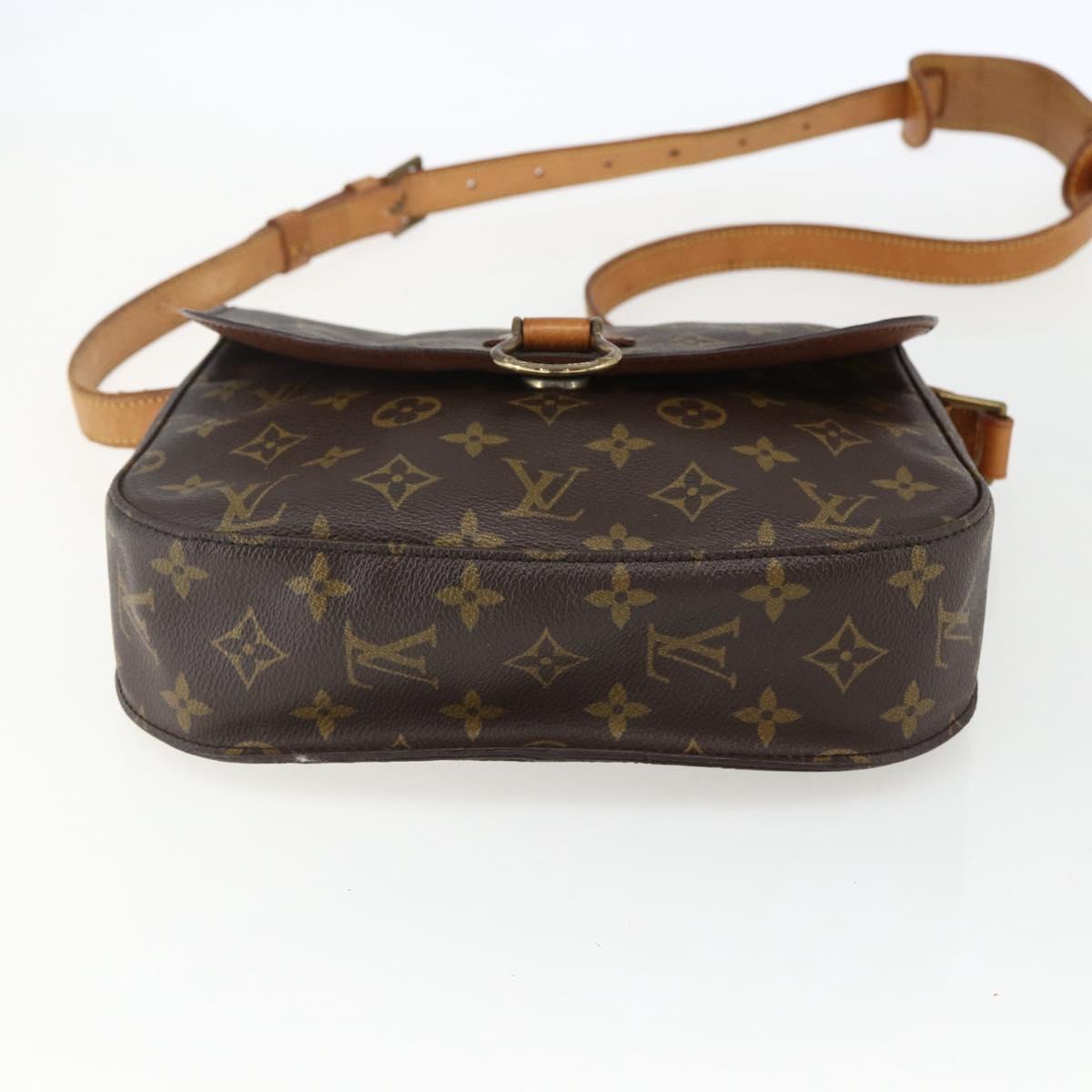 LOUIS VUITTON Monogram Saint Cloud GM Shoulder Bag M51242 LV Auth 169621