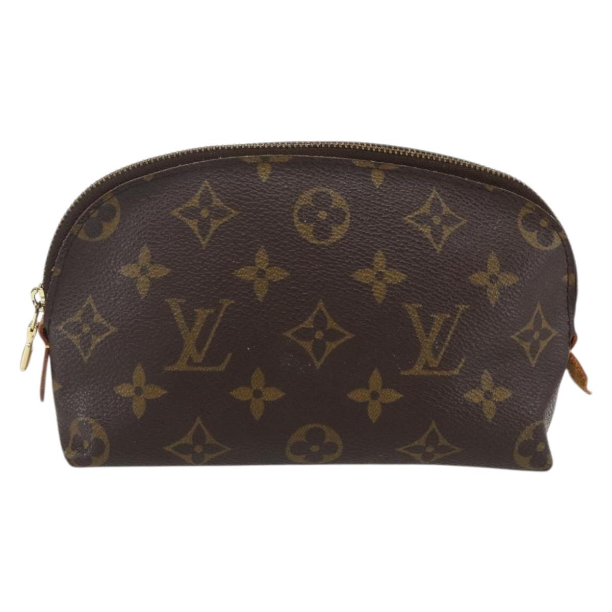LOUIS VUITTON Monogram Pochette Cosmetic PM Pouch M43998 LV Auth 169641